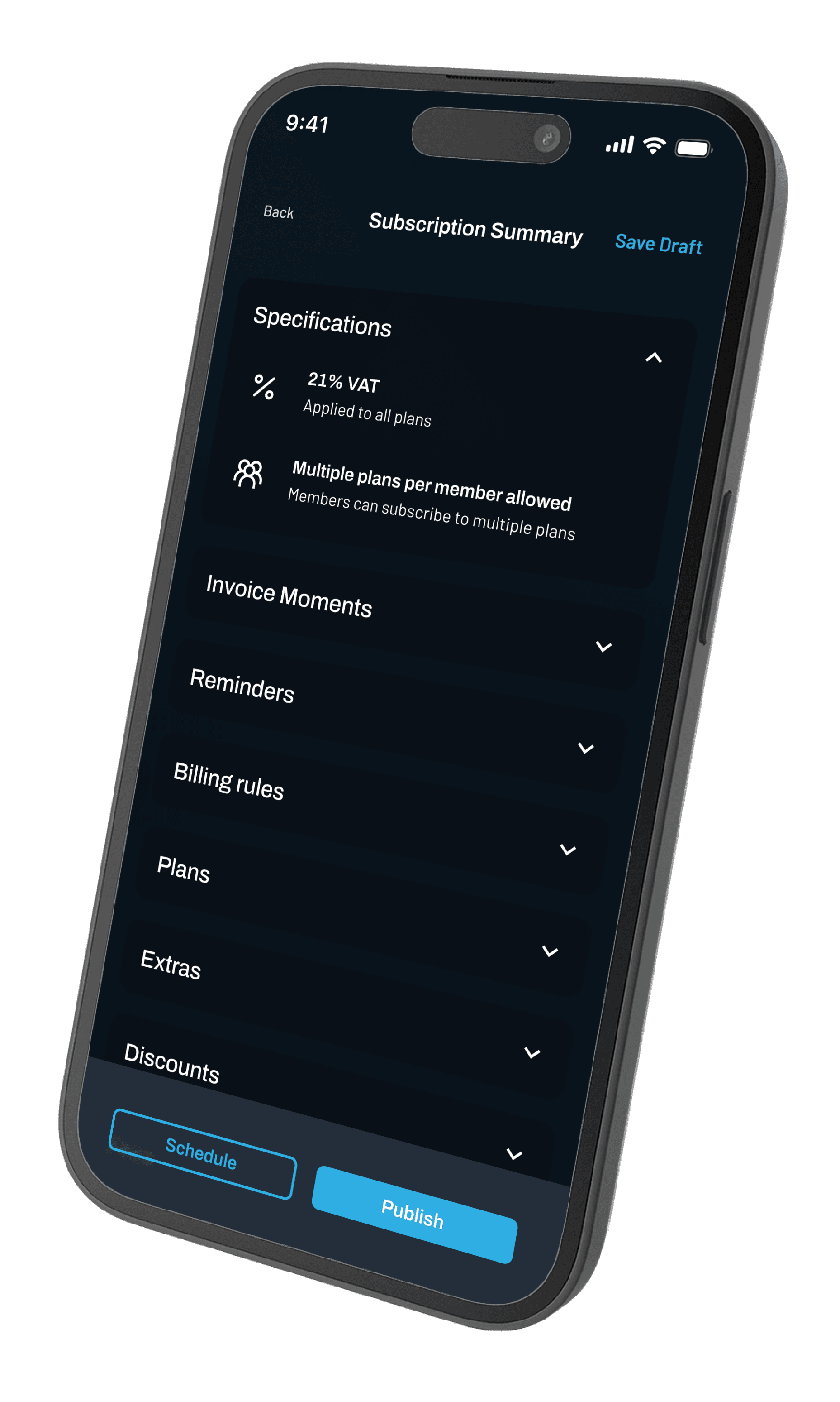 Subscription management with Tjecko is easier than any other solution on the market.