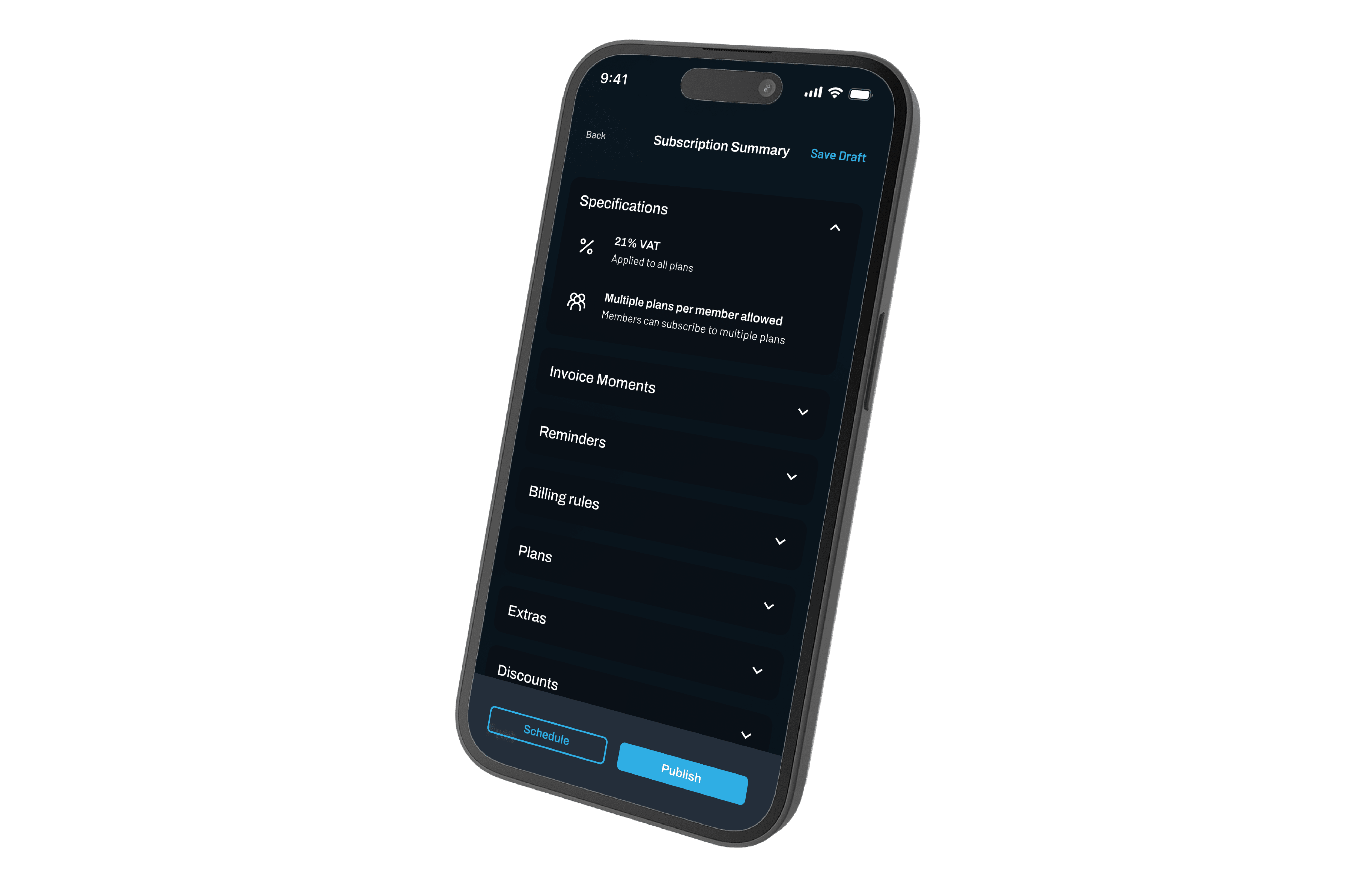 AI-analyse en optimalisatie in de Tjecko-app voor het beste abonnementsmodel voor uw bedrijf